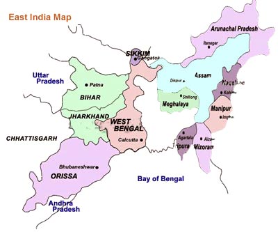 East India Map